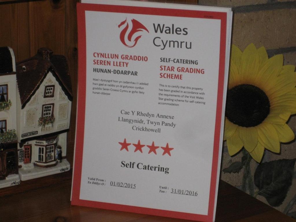 Hotel Cae Y Rhedyn Annexe Crickhowell Esterno foto